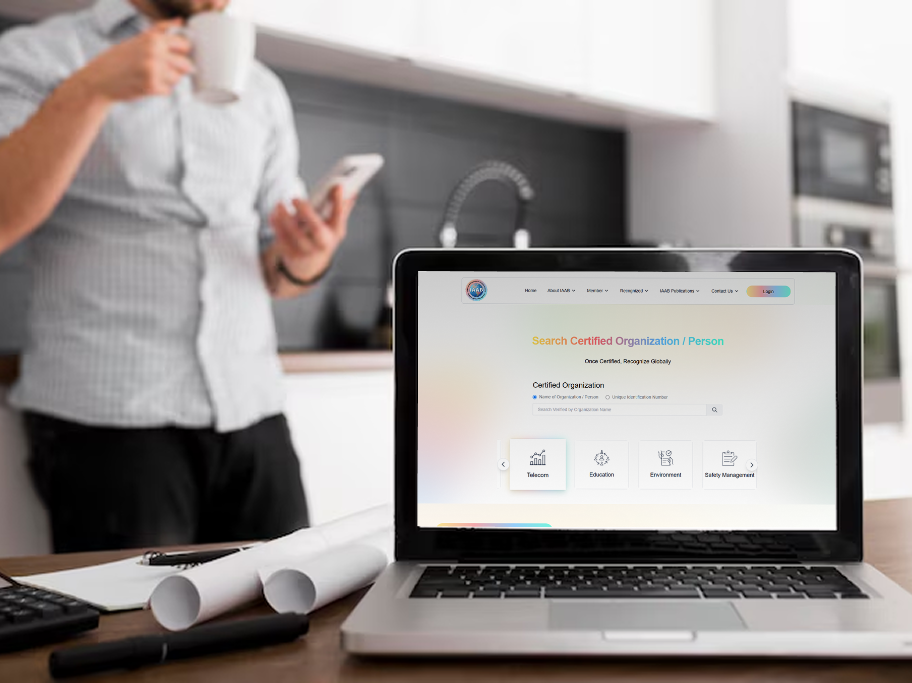 Digital transformation concept